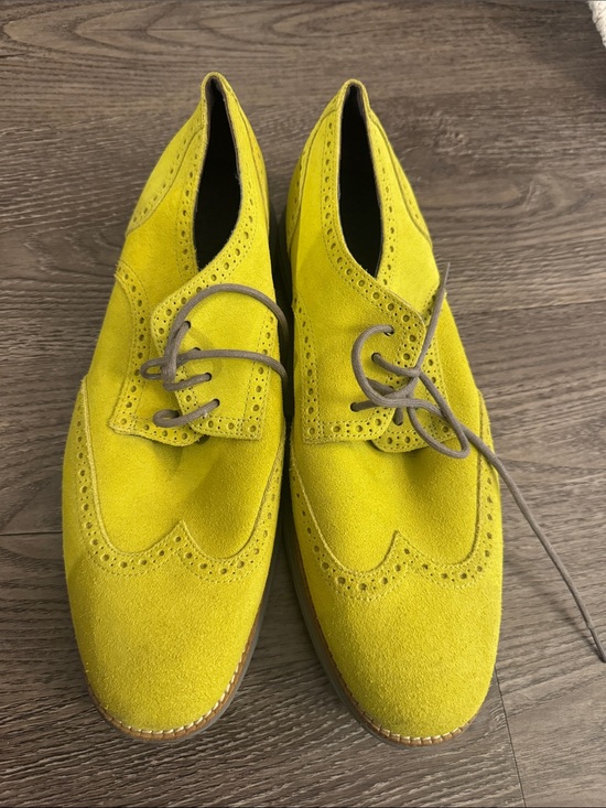 Nike Cole Haan volt  Suede Wingtip Derby Shoes